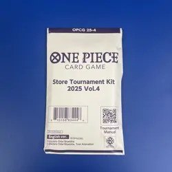 One Piece Card Game Store Tournament Kit 2025 Vol 4 - Factory Sealed x8 - Image 1