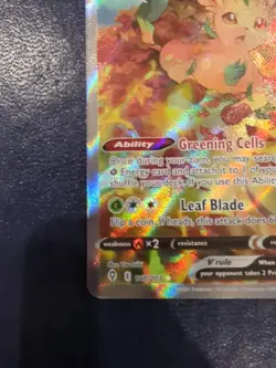 Pokemon TCG Leafeon v Alternate Art Holo Ultra Rare Card Evolving Skies 167/203 - Image 4