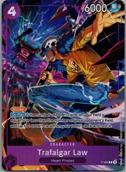 Trafalgar Law P-093 Foil Promo Illustration Box Vol. 6 One Piece Promo Cards NM - Image 1