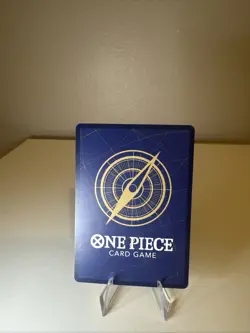 One Piece card Promo OP07-047 R Trafalgar D. Water Law Japanese - Image 2