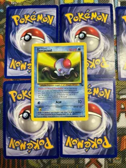 TENTACOOL - 56/62 - Fossil - Pokemon Card (x6) - Common - 💎🔥 Set Of 6 - Image 4