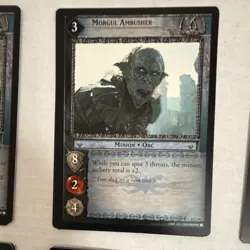 Decipher Lord of the Rings TCG 2004 Nazgul Orcs 12 Card Lot (2 of each) - Image 3
