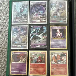 Pokemon TCG Binder Lot - $400 value. Chameleon/Charizard charm cards, etc. - Image 1