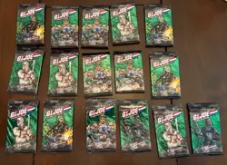 WOTC G.I. Joe Trading Card Game Booster Pack Lot (SEALED) (NEW) - 16 Packs - Image 1