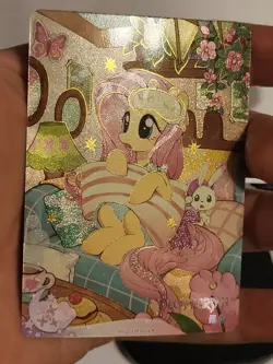 Kayou My little Pony CCG Card HY10-UR-005 Fluttershy Pajamas Mint - Image 4