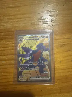 Pokemon TCG SV10 Cynthia's Garchomp ex # 215 / 182 Ultra Rare Near Mint - Image 1