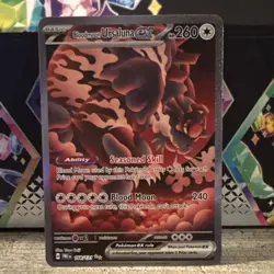 Pokemon TCG Bloodmoon Ursaluna EX #168/131 Prismatic Evolutions NM Condition - Image 1