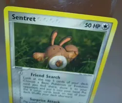 Sentret 75/109 LP EX Team Rocket Returns Regular Pokemon TCG - Image 2