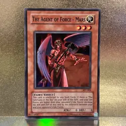 YuGiOh • The Agent of Force - Mars • AST-009 • Unlimited Holo Super Rare • LP - Image 1
