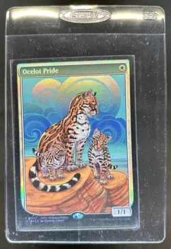 2026 Magic The Gathering Ocelot Pride Promo Foil Store Championship Card #0047 - Image 1