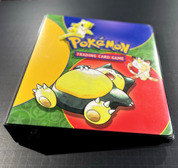 1999 Pokemon Vintage 3-RING BINDER Trading Card Album TCG Ultra Pro WotC Snorlax - Image 4