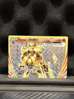 Pyroar BREAK 24/114 - Pokemon TCG Steam Siege XY Ultra Rare Card LP - Image 1