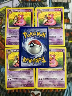 Pokemon TCG Fossil Set Slowbro 43/62 Uncommon Card Vintage WOTC - (x5) 🔥💎 - Image 4