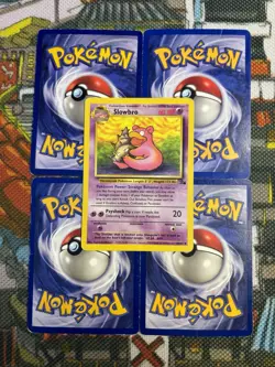 Pokemon TCG Fossil Set Slowbro 43/62 Uncommon Card Vintage WOTC - (x5) 🔥💎 - Image 5