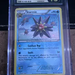 CGC 10 Pristine Starmie Holo 005/034 Trading Card Game Classic CLB Pokemon Card - Image 2