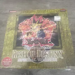 YUGIOH TCG! RDS Rise of Destiny Edition Booster Box Sealed Special Edition - Image 1
