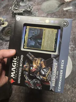 Wizards of the Coast Magic The Gathering Warhammer 40k Commander Deck 100 Cards - Image 1