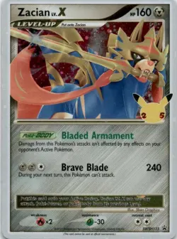 SWSH: Sword & Shield Promo Cards #SWSH135 Zacian LV. X - Image 1