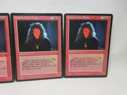 SISTERS OF THE FLAME X3 MAGIC THE GATHERING THE DARK 1994 VINTAGE MTG CARD #426 - Image 4
