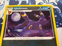 Umbreon SWSH129 SWSH: Sword & Shield Promo Cards Holo LP+ - Image 2