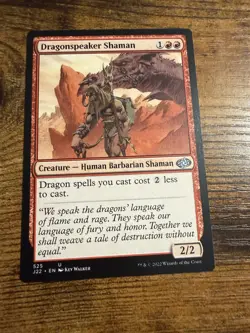 MTG Magic The Gathering Dragonspeaker Shaman - Image 1