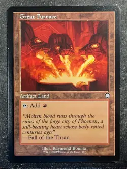 Great Furnace - Retro - The Brothers' War Commander (MTG) - Image 1