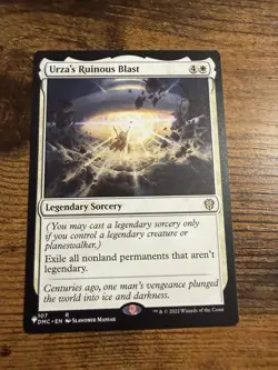 MTG Magic The Gathering Urza's Ruinous Blast - Image 1