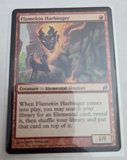 MTG, Flamekin Harbinger-Lorwyn Regular NM - Image 1