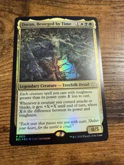 MTG Lorwyn Eclipsed FOIL Doran Besieged by Time - Image 1