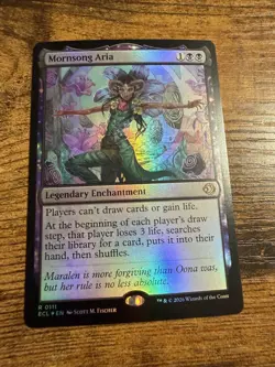 MTG Lorwyn Eclipsed FOIL Mornsong Aria - Image 1