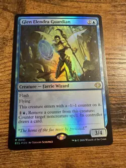 MTG Lorwyn Eclipsed FOIL Glen Elendra Guardian - Image 1