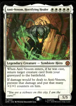 MTG SPM Anti-Venom, Horrifying Healer Normal NM - Image 1