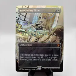 2023 Magic: The Gathering—Smothering Tithe (Anime Borderless) #67 WOT—Foil NM - Image 1