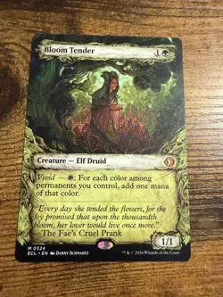 MTG Lorwyn Eclipsed SHOWCASE Bloom Tender - Image 1