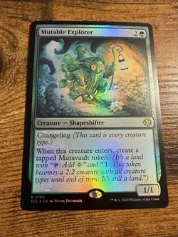 MTG Lorwyn Eclipsed FOIL Mutable Explorer - Image 1