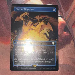 Pact Of Negation X1 Mtg Lord Of The Rings Nm Foil Borderless - Image 2