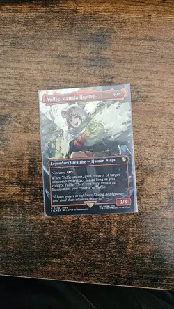 Magic: The Gathering FFVII FFVI Yuffie Mog chocobo track Foil Lot - Image 1