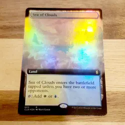 1x Sea of Clouds, Extended Art Foil, MTG NM - Centering Off A Bit - Image 1