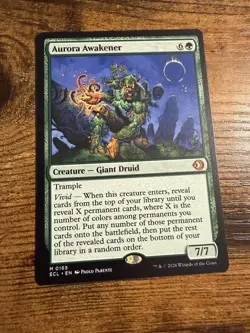 MTG Magic The Gathering Lorwyn Eclipsed Aurora Awakener - Image 1