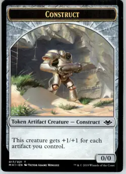 Soldier // Construct Double-Sided Token - Modern Horizons - 4 // 17 - Normal LP - Image 1