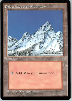 Snow-Covered Mountain L Ice Age 349 LP - Image 1