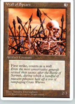 Wall of Spears - Fourth Edition ALTERNATE - NM - Image 1