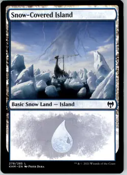 Snow-Covered Island (278) - Kaldheim - 278 - LP - Image 1