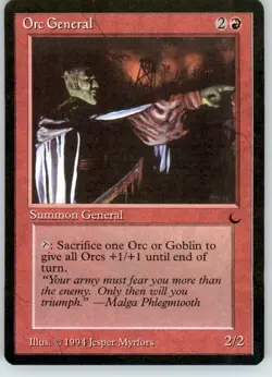 Orc General - The Dark - NM - - Image 1