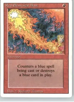 Red Elemental Blast - Revised Edition - - Normal MP - Image 1
