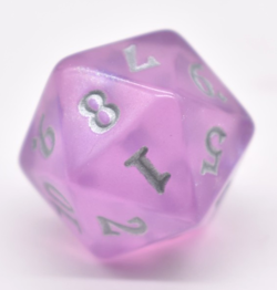 Dragons of Tarkir Spindown Die (Sparkle Purple) MtG Magic the Gathering Dice - Image 3