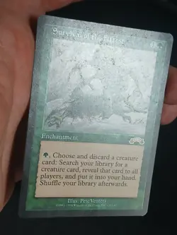 MTG Magic The Gathering Survival of the Fittest Exodus Regular 1998 TCG LP - Image 4