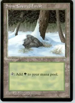 Snow-Covered Forest - Ice Age - 347 - NM - Image 1