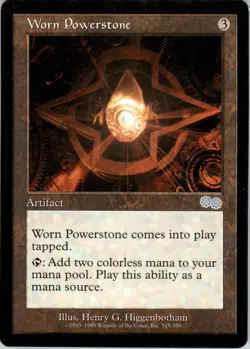 Worn Powerstone - Urza's Saga - LP - #318 - Image 1