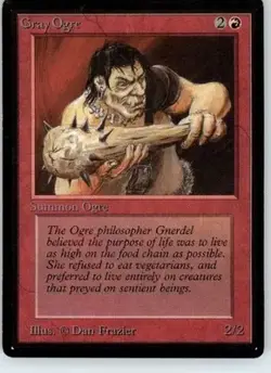 Gray Ogre - Beta Edition - Normal LP - Image 1